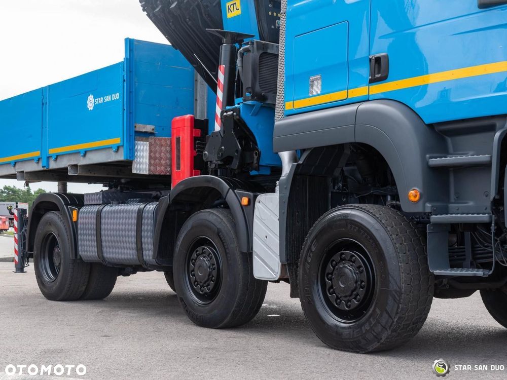 MAN TGA 33.480 6x6 PALFINGER PK 60002 HDS Żuraw Siodło Ciągnik - 20