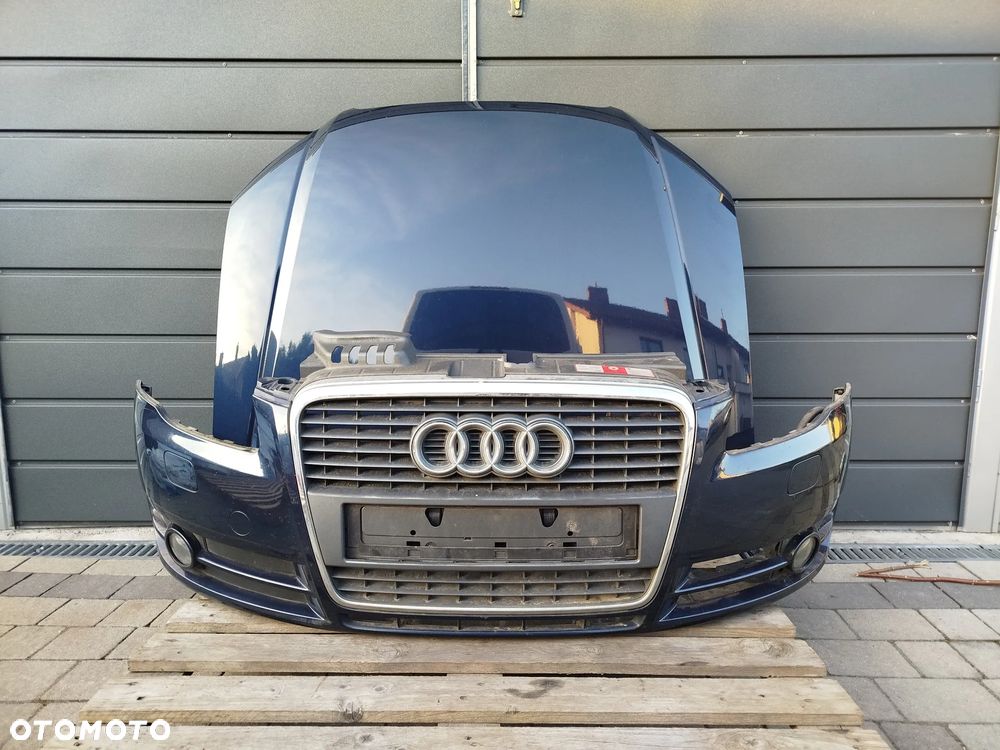 Audi A4 B7  maska plus zderzak Xenon  LZ5J lub LZ5A - 2