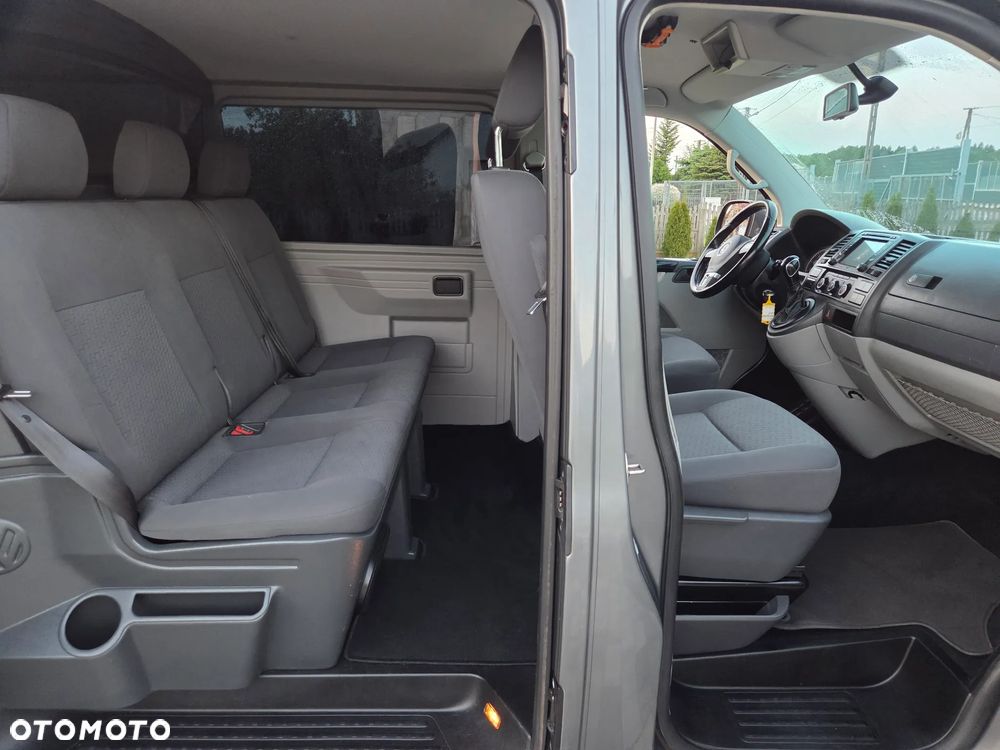 Volkswagen T5 FACE LIFT 2.0TDI 140KM LONG KLIMA FULL OPCJA LONG ORYGINAŁ ZADBANY DUBEL KABINA - 9