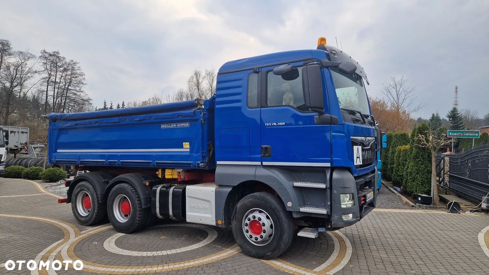 MAN TGS 26.460 Meiller kipper z Niemiec - 24