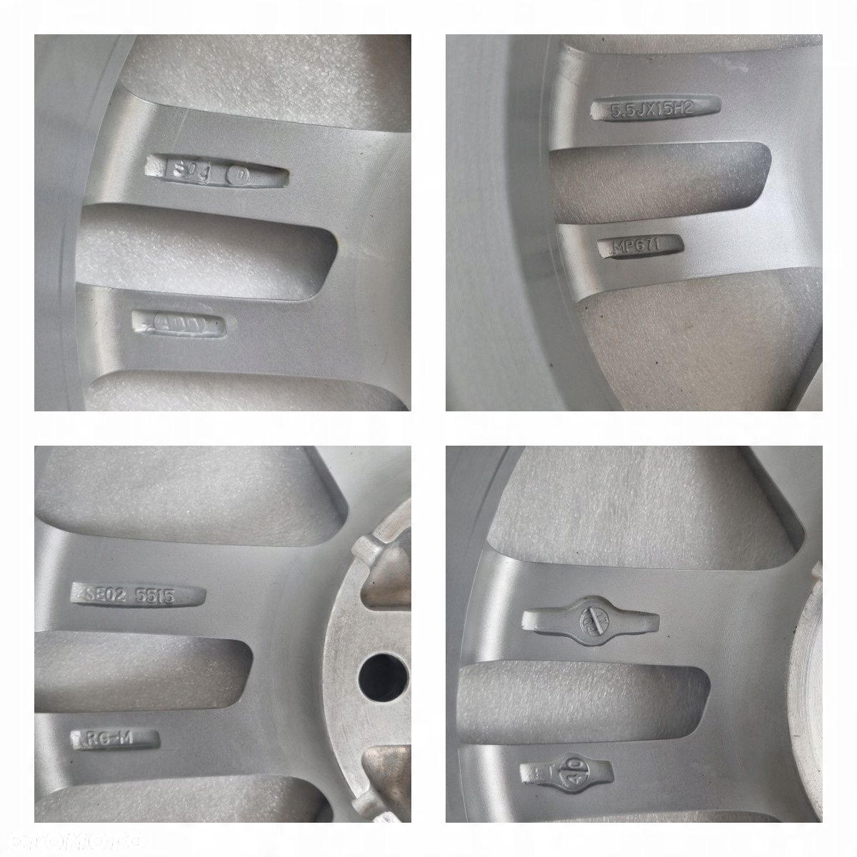 FELGI SEAT IBIZA 5,5x15 15 ET40 5x100 57,1 SE025515 - 15