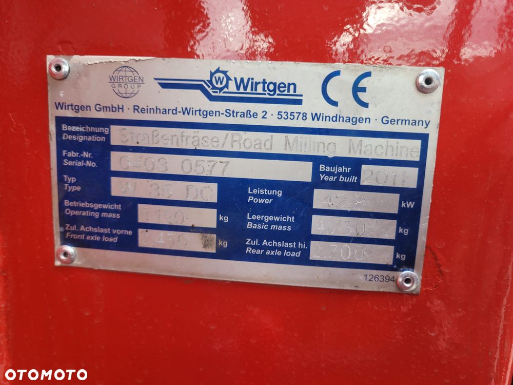 Wirtgen W 35 - 20