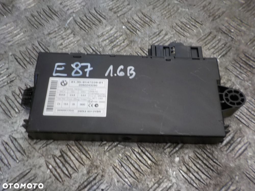 BMW E60 E87 E90 MODUŁ STEROWNIK CAS 9147226 - 1
