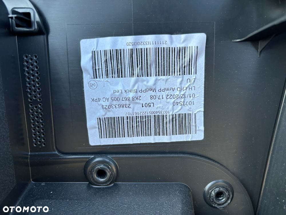 Vw Caddy IV boczek tapicerka drzwi prawy lewy 2K7868109 2K7867133 - 9