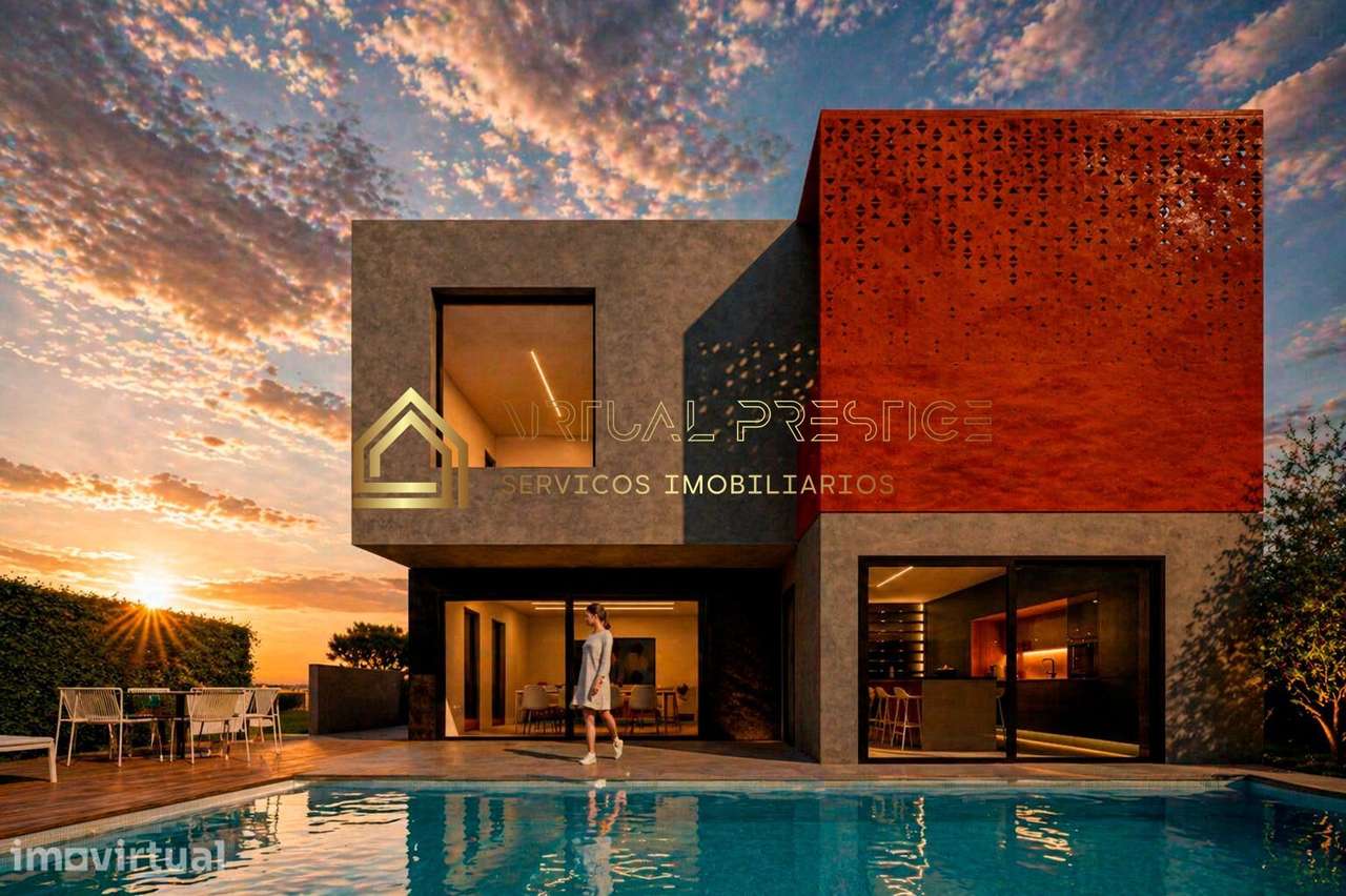 Moradia V4 com Piscina em Construção | Aroeira Golf | Charneca da C... - Grande imagem: 2/19