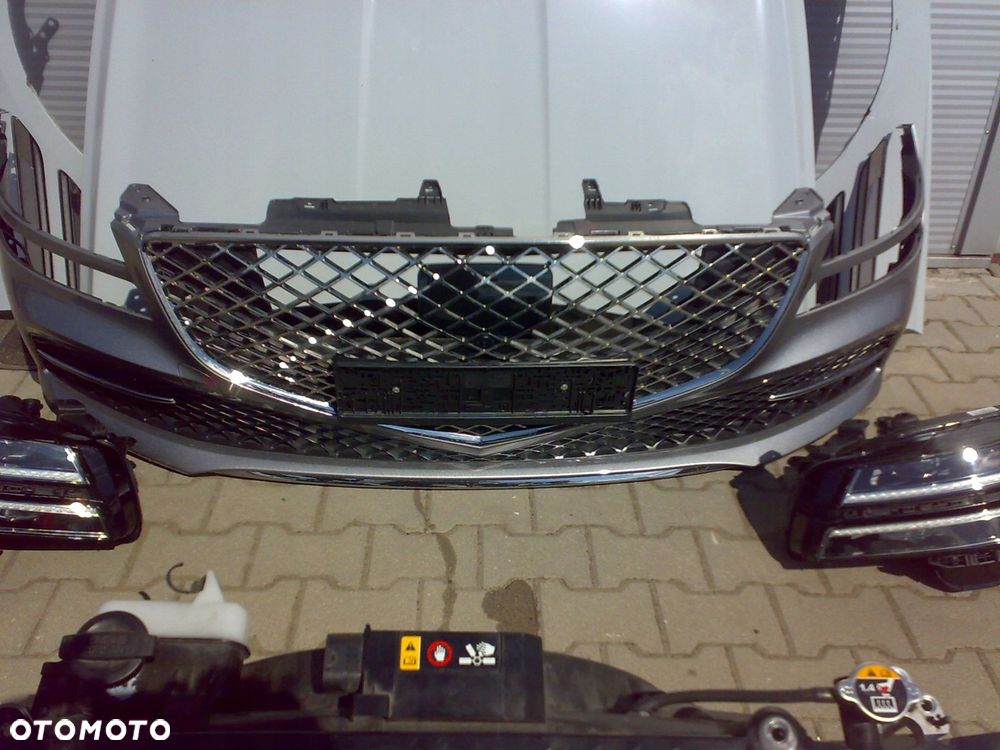 genesis g80 2021 - wiązka instalacja na pas przedni przód kostka9 - 5