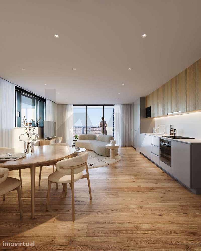 Penthouse T4 com Varandas em Leça da Palmeira - Grande imagem: 4/17