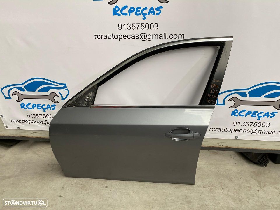 PORTA PORTAS FRENTE FRONTAL ESQUERDA BMW 41517202339 7202339 BMW SERIE 5 E60 E61 FECHO ELEVADOR MOTOR PUXADOR VIDRO - 2