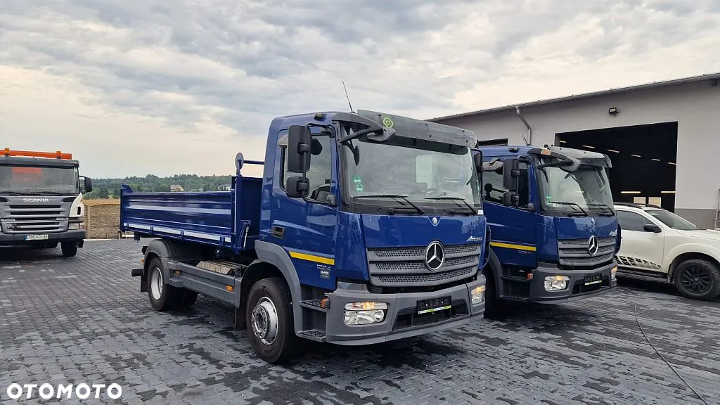 Mercedes-Benz Atego 1221 chłodnia 6.60, klima, poduszki - 16