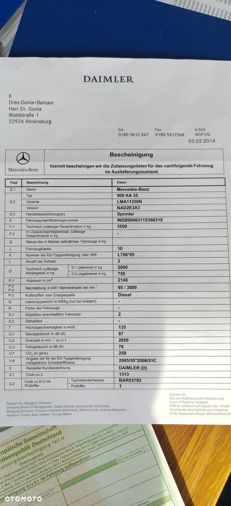 Mercedes-Benz 211 CDI (Model W906) - 21