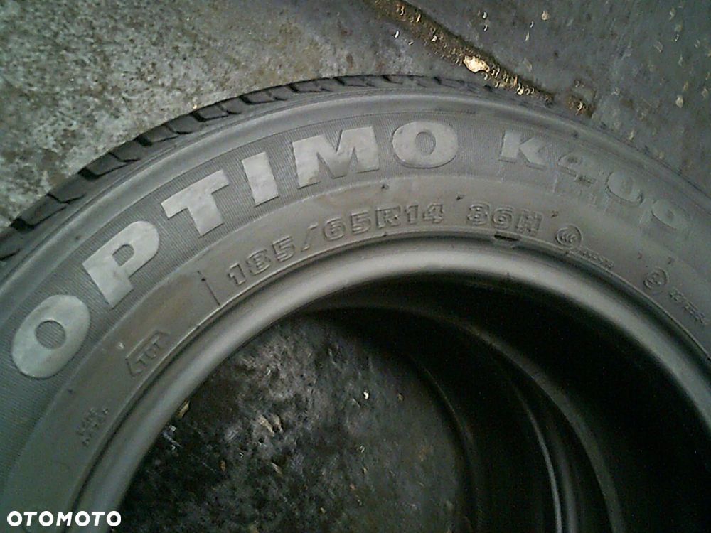 2x HANKOOK Optimo K406 185/65R14 5,3mm 6mm 2023 - 3