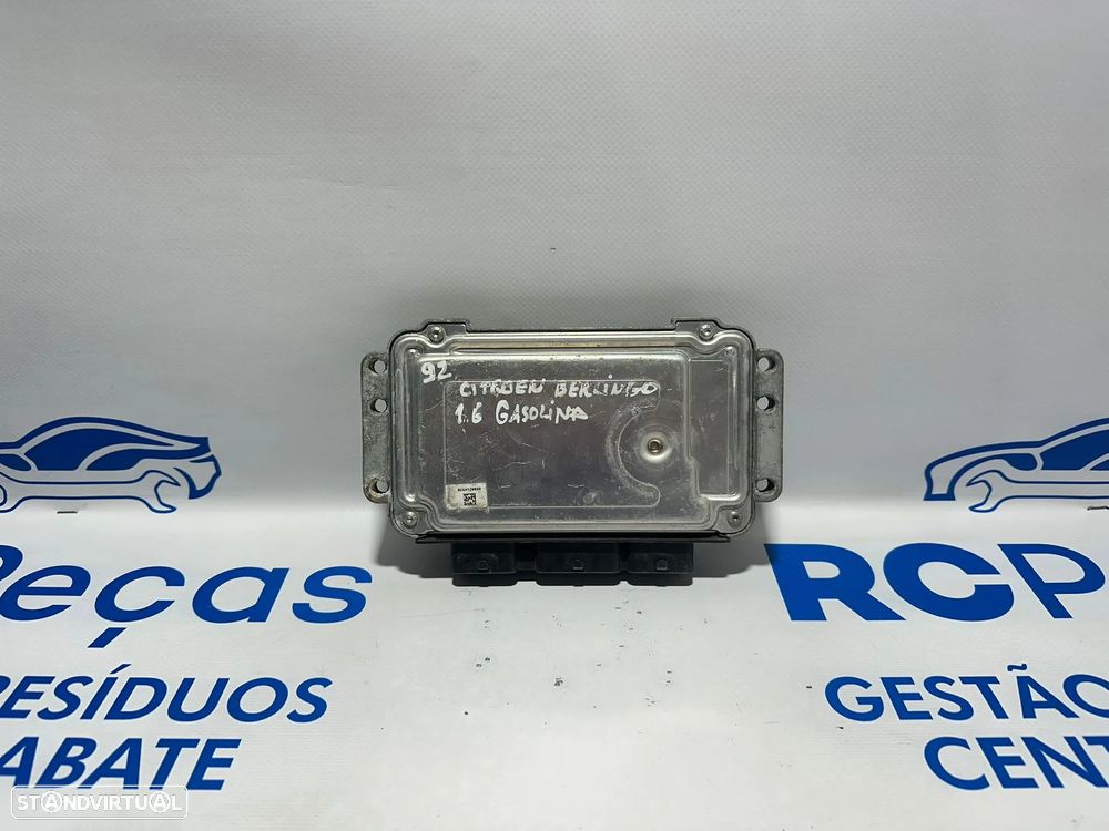 .Centralina Motor Bosch Original PSA Peugeot Citroen NFU 1.6i 16v 9652552380 0261208905 2004 - 2010 - 8