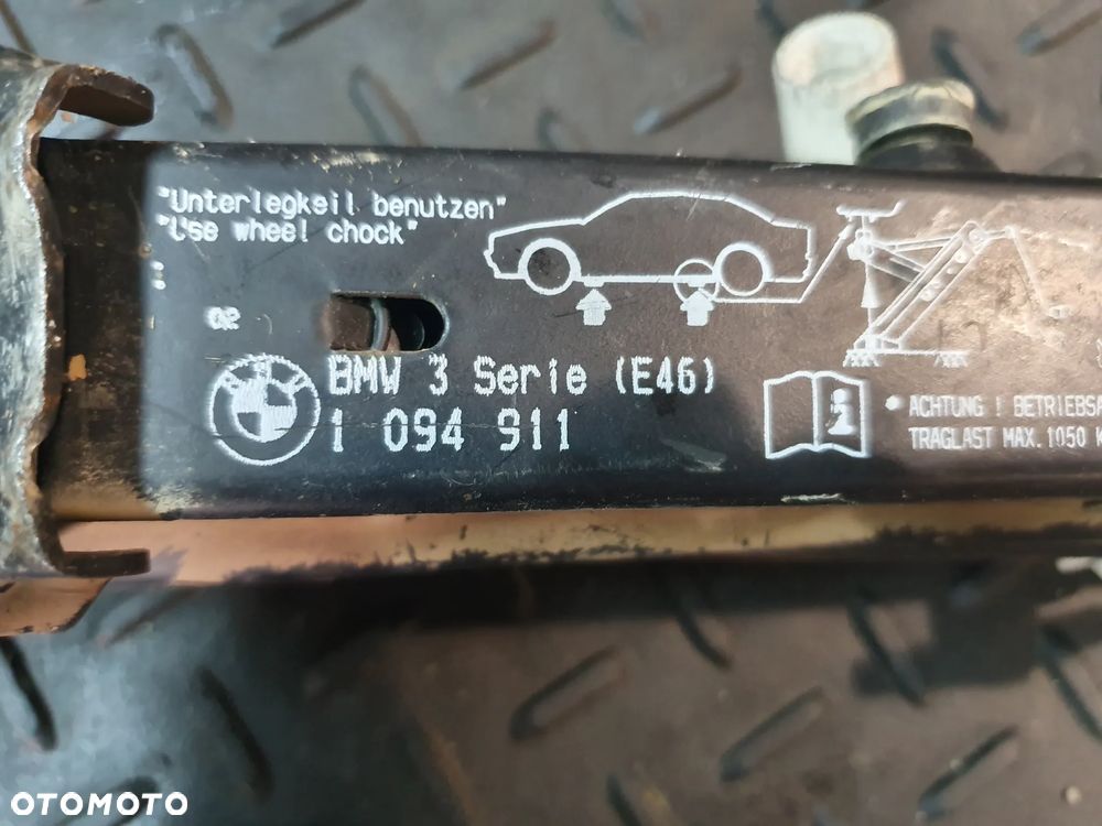 BMW E46 LEWAREK PODNOŚNIK SAMOCHODOWY 1094911 E60 E61 E63 E64 ORYGINAŁ - 4