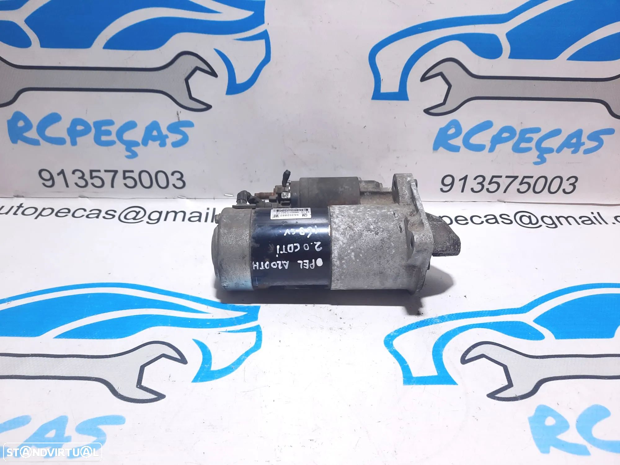 MOTOR ARRANQUE OPEL INSIGNIA A 2.0 CDTI 16V 160CV A20DTH GM55352882 55352882 M001T30172 ASTRA H ASTRA J P10 ZAFIRA B VECTRA C SAAB 93 9.3 9-3 - 1