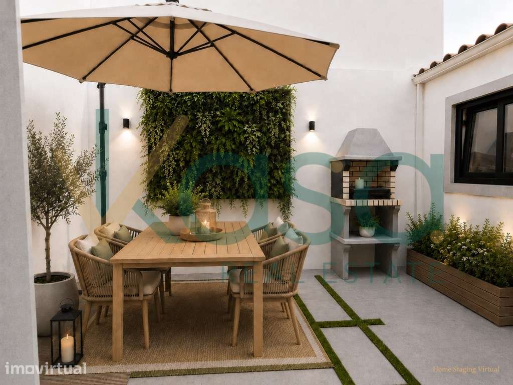 Moradia T2 Totalmente Remodelada com Logradouro Privativo Barreiro - Grande imagem: 5/12