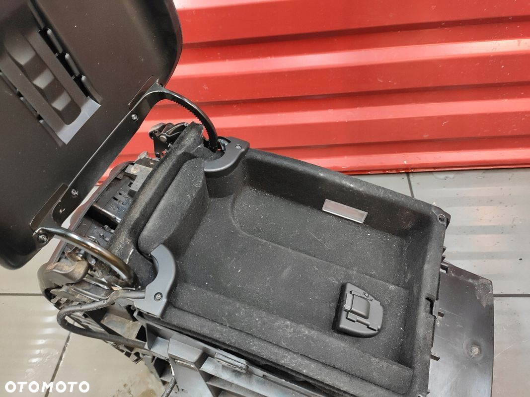 MERCEDES R-KLASA W251 PODŁOKIETNIK OPARCIE SCHOWEK SKÓRA CZARNY ORYG ŁADNY - 7