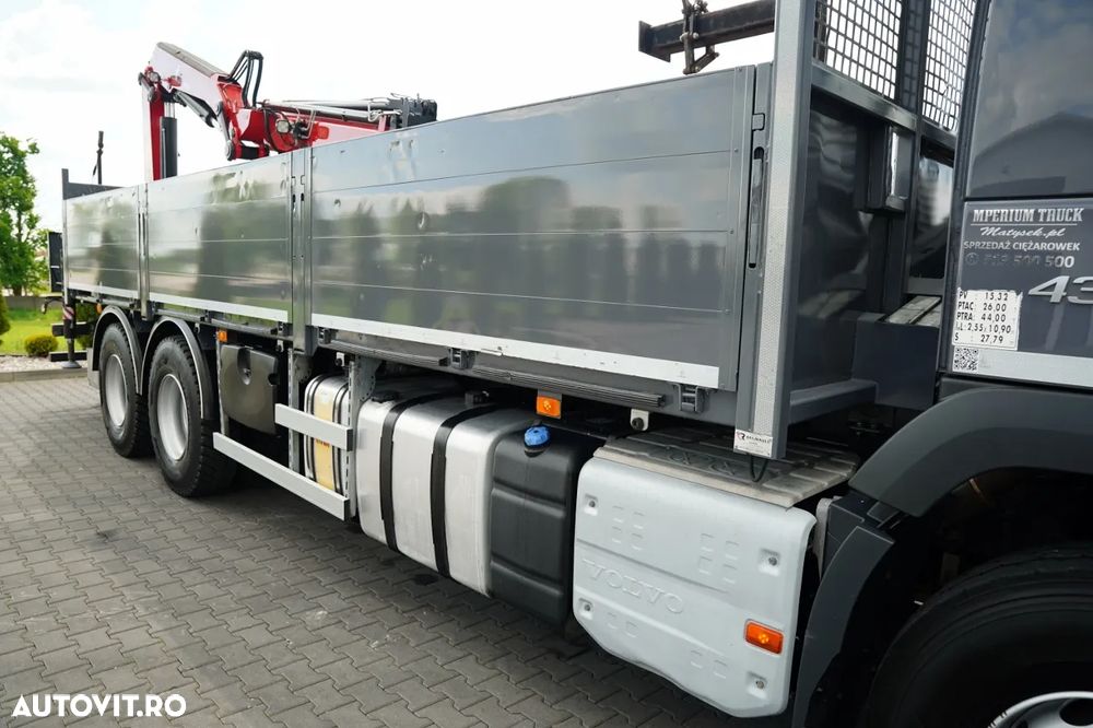 Volvo FMX 430 / LIVRARE - 7,15 M / HYVA HC-183 CUPĂ / ROTATOARE / FURCĂ PENTRU PALEȚI / TELECOMANDĂ - 19
