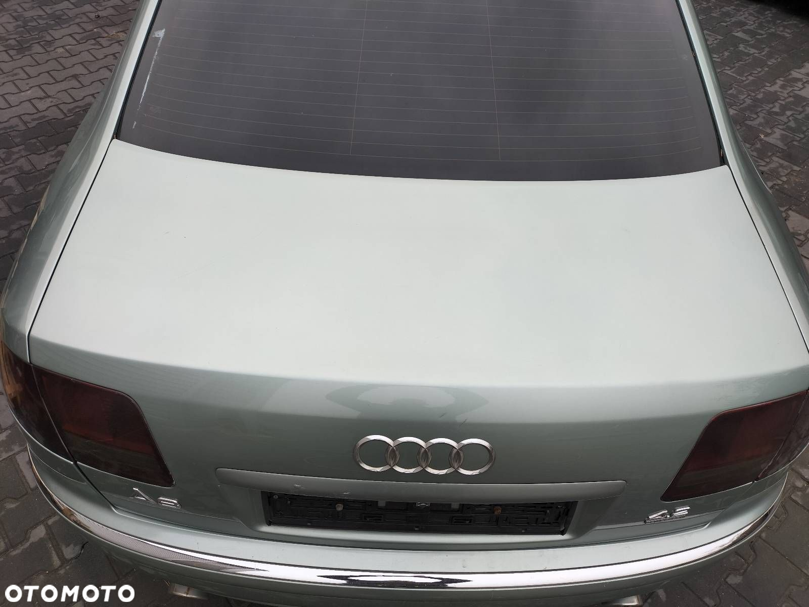 KOMPLETNY TYŁ KLAPA BAGAŻNIKA ZDERZAK TYŁ LAMPY AUDI A8 D3 LX6Z - 4