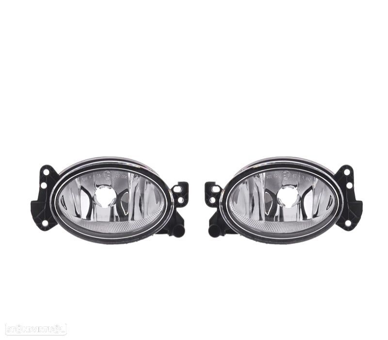 FARÓIS DE NEBLINA MERCEDES CRISTAL CLARO - 5