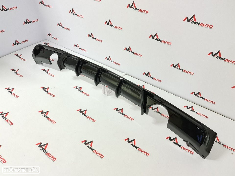 Difusor BMW Série 3 F30 F31 M Performance 335D Preto Brilho - 3