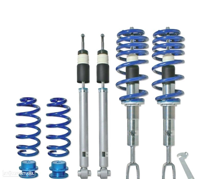 SUSPENSÃO REGULÁVEL COILOVER BLUE LINE AUDI A4 QUATTRO B6 B7 - 1