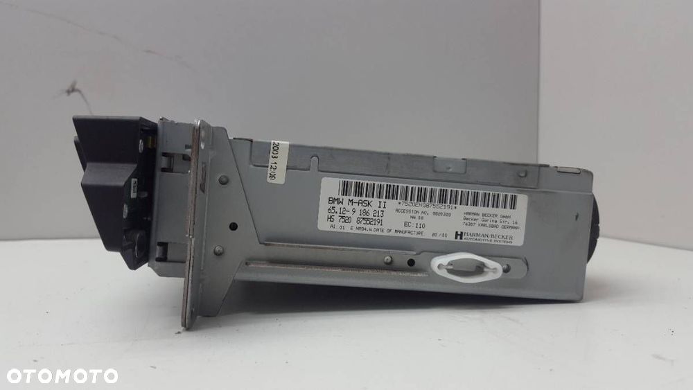 RADIO FABRYCZNE BMW E60 E61 65129186213 EUROPA - 4