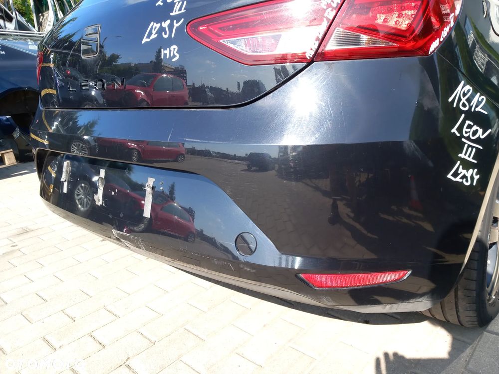 SEAT LEON III ZDERZAK TYLNY TYŁ HB KOLOR: LZ9Y - 3