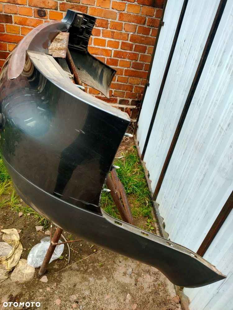 zderzak tył audi a4 b6 kombi kolor lx7z 2 rury - 6