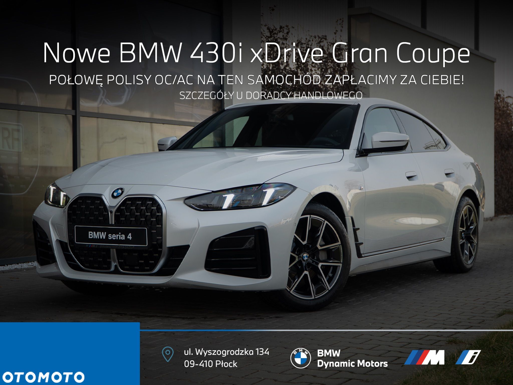BMW Seria 4 430i xDrive Gran Coupe M Sport - 1
