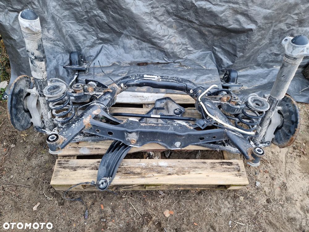 VW Tiguan II Tarraco Kodiaq Zawieszenie tylne kompletne belka tylna 5QF505235G