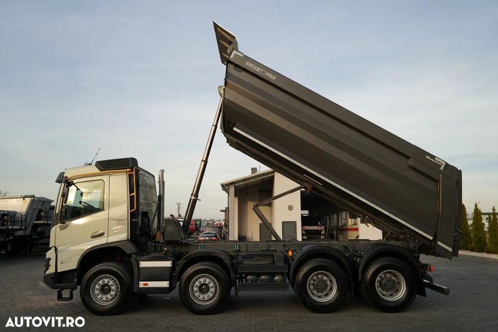 Volvo FMX 460 / 8x4 / BASCULATOR SPATE / MEILLER KIPPER / EURO 6 / - 2
