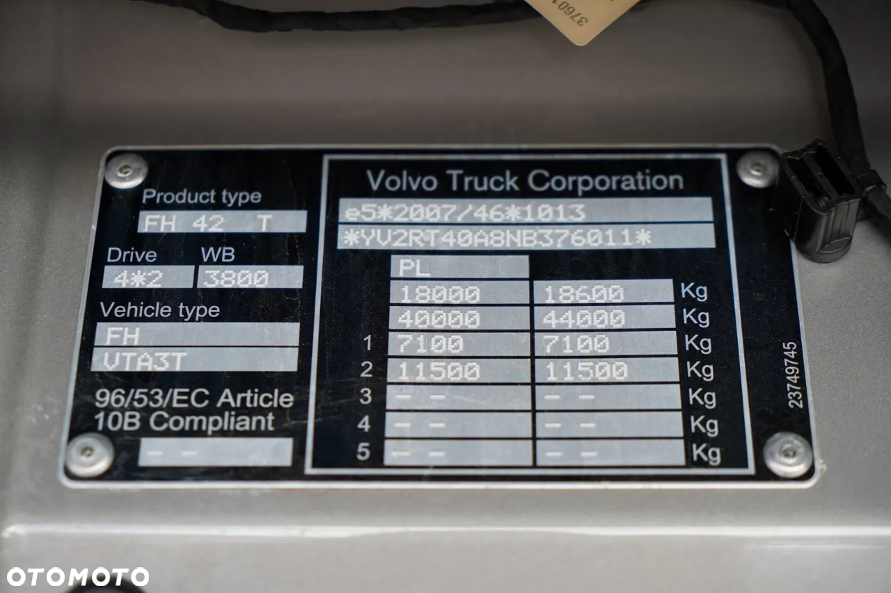 Volvo FH 500 / XXL / I-SAVE /  LOWDECK / MEGA / KLIMA POSTOJOWA / PO ZŁOTYM KONTRAKCIE SERWISOWYM - 36