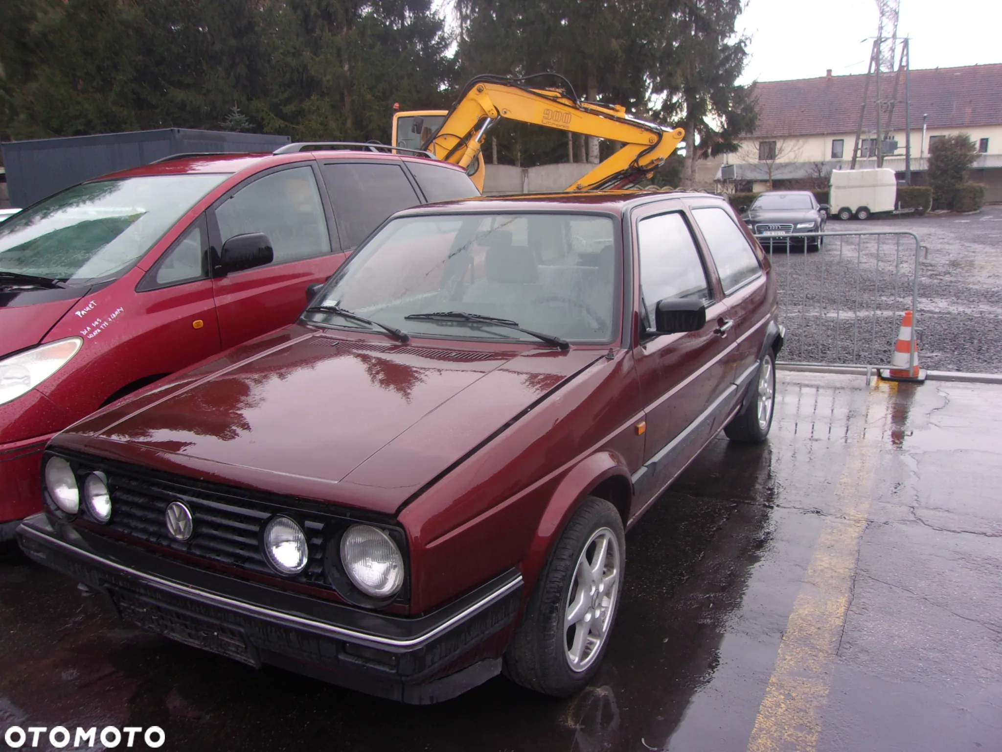 GRILL VW VOLKSWAGEN GOLF 2 II HALOGENY - 3
