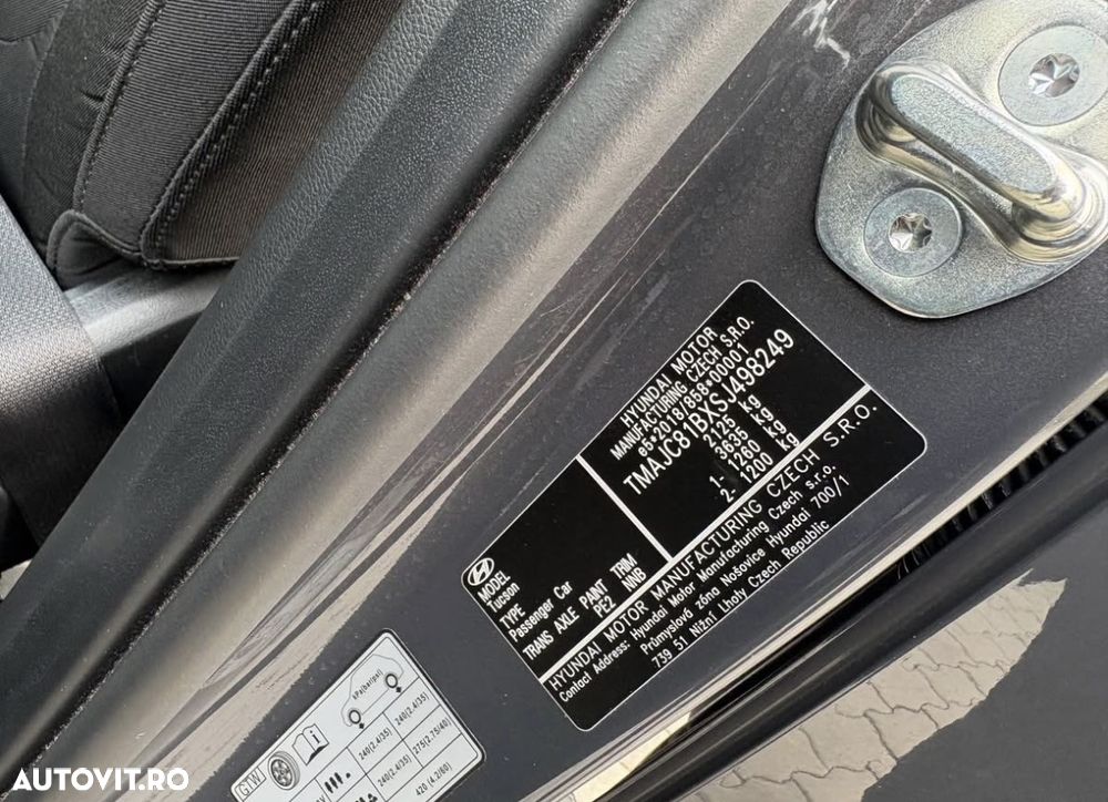 Hyundai Tucson 1.6 l 160 CP 2WD 7DCT MHEV Style - 10