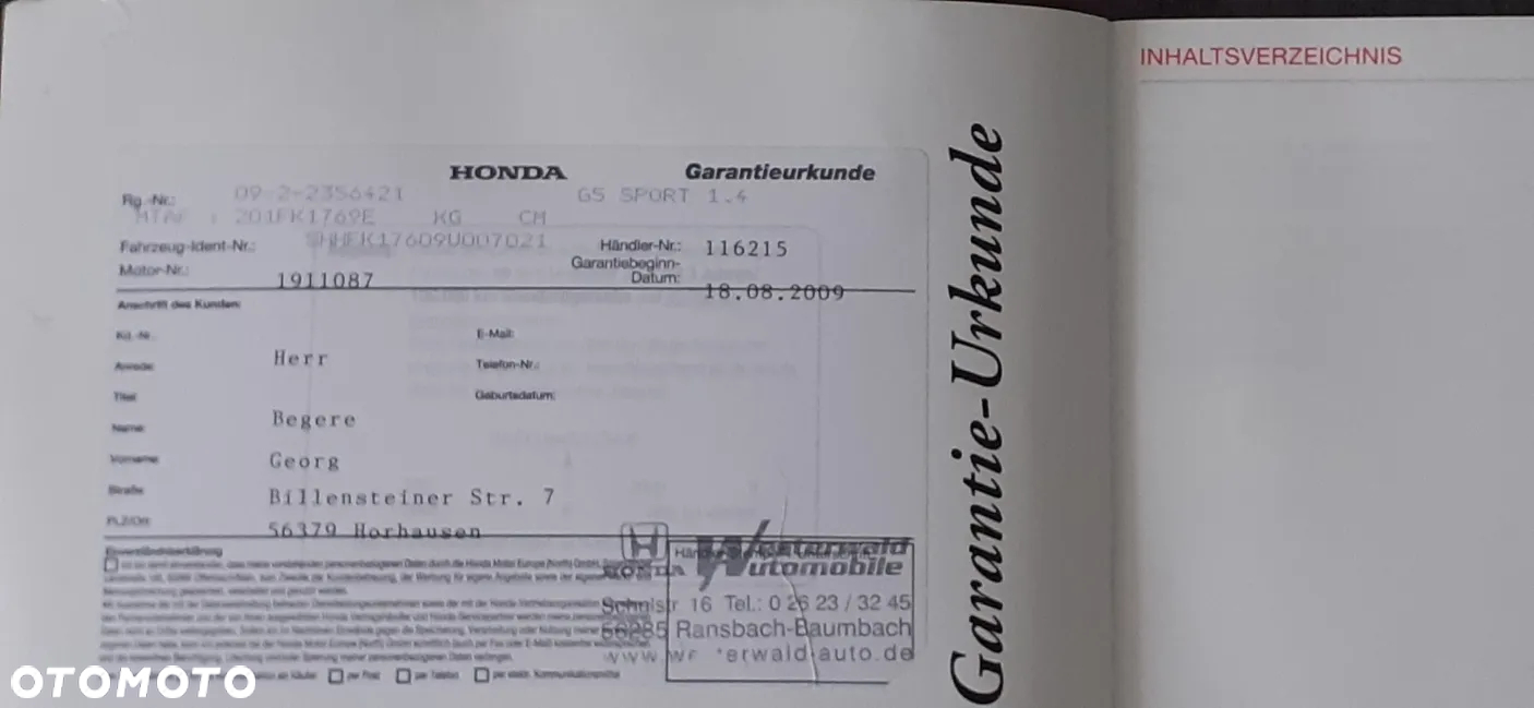 Honda Civic 1.4 Comfort - 19