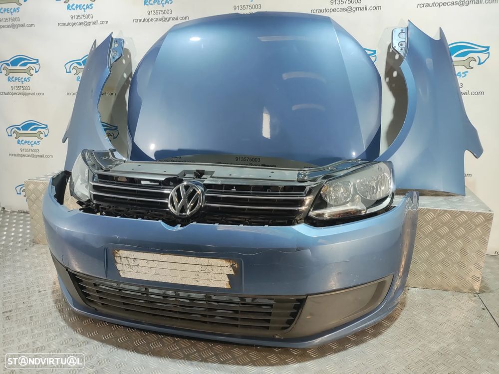 - FRENTE COMPLETA VW VOLKSWAGEN TOURAN 2 II MK2 1T3 CAPOT PARACHOQUES GUARDA-LAMAS OTICAS RADIADOR VENTILADOR FRENTE FIBRA REFORÇO - 2