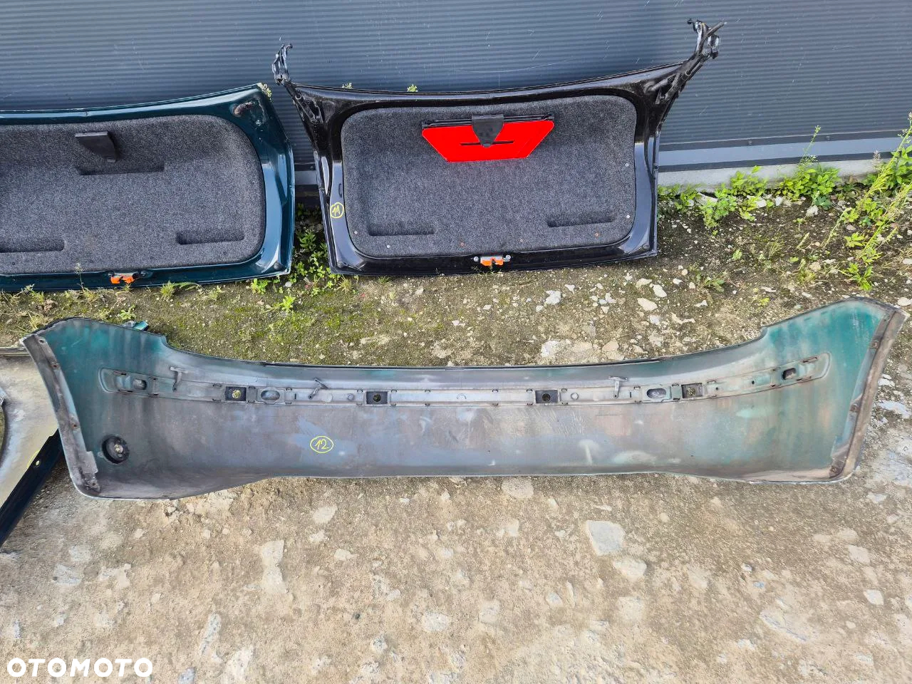 SKODA FABIA I ZDERZAK ZŁOTY ZIELONY KLAPA BŁOTNIK REFLEKTOR LAMPA PAS PRZEDNI WZMOCNIENIE - 28