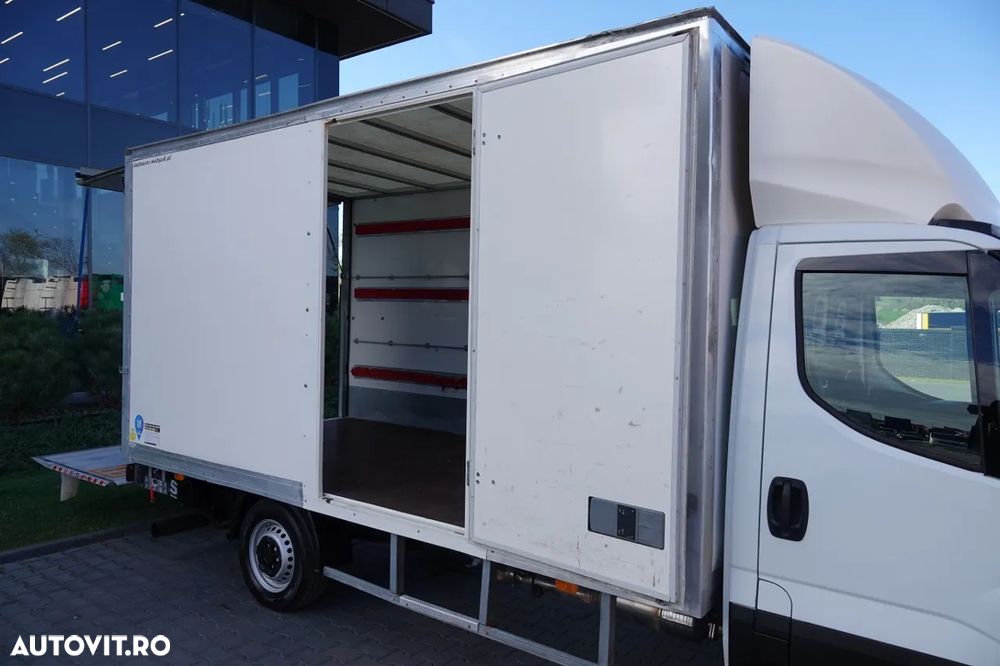 Iveco DAILY 35-160 / 3.0 D / 4.3 M CONTAINER / 750 kg LIFT / TWIN GVWR: 3500 KG / 2021 / IMPORTAT - 18