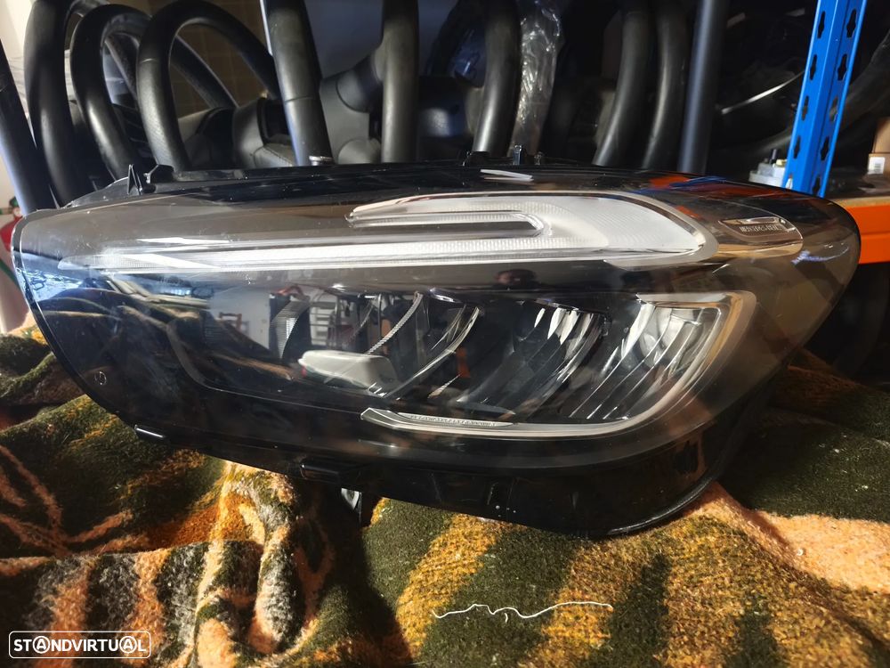Farol esquerdo led performance classe B w247 facelift