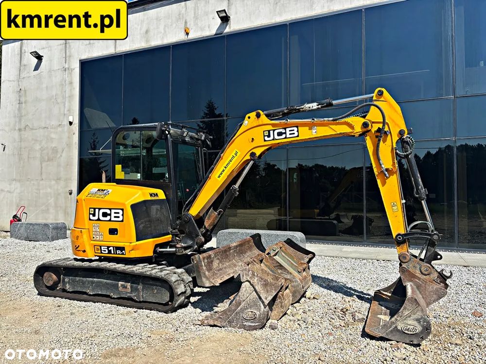 JCB 51R-1 MINI-KOPARKA 2017R. | JCB 8055 TAKEUCHI TB 250 CAT 305 YANMAR VIO - 5