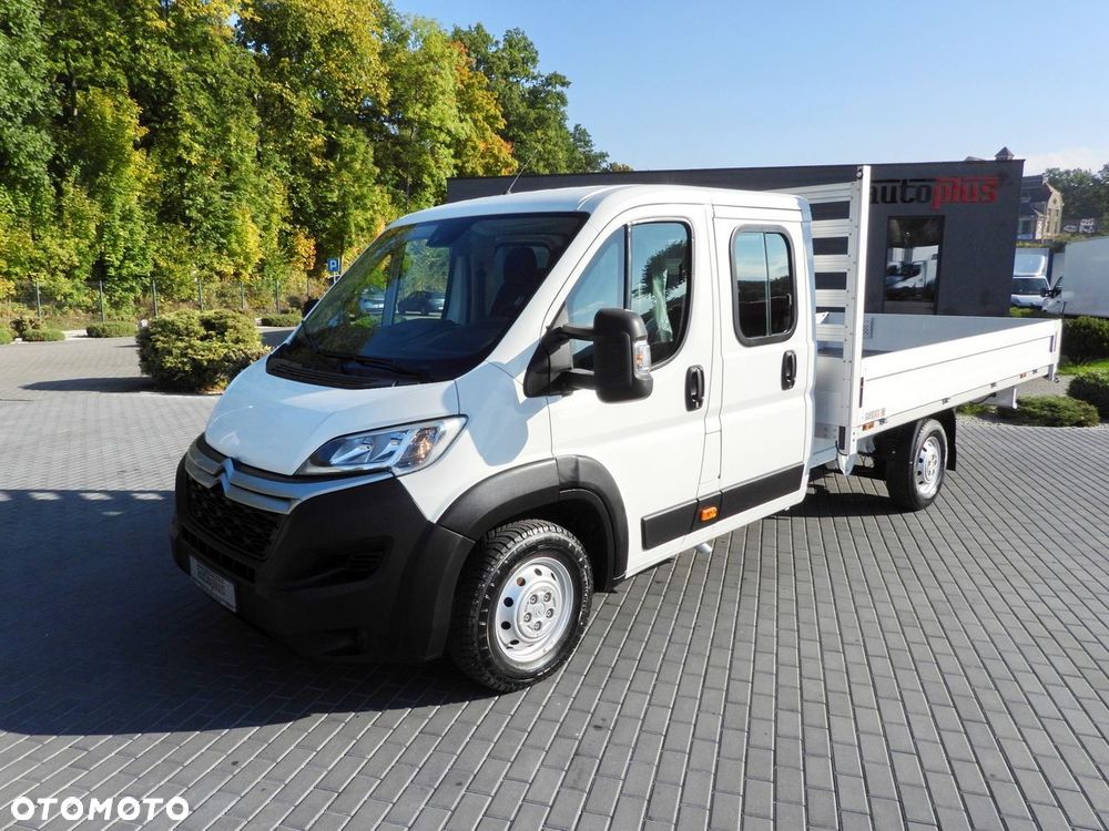 Citroën JUMPER SKRZYNIA PODWÓJNA KABINA DOKA 7 MIEJSC PNEUMATYKA KLIMATYZACJA  140KM - 18