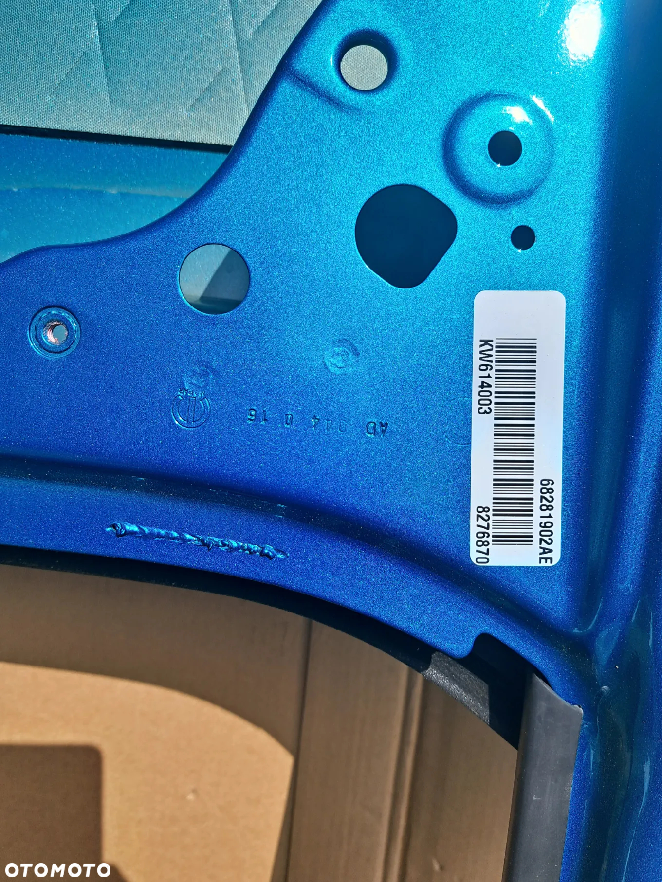 Drzwi prawe przednie przód Jeep Wrangler JL Gladiator 68281902AE Drzwi prawy przednie przód Jeep Wrangler JL Gladiator 68281902AE - 15