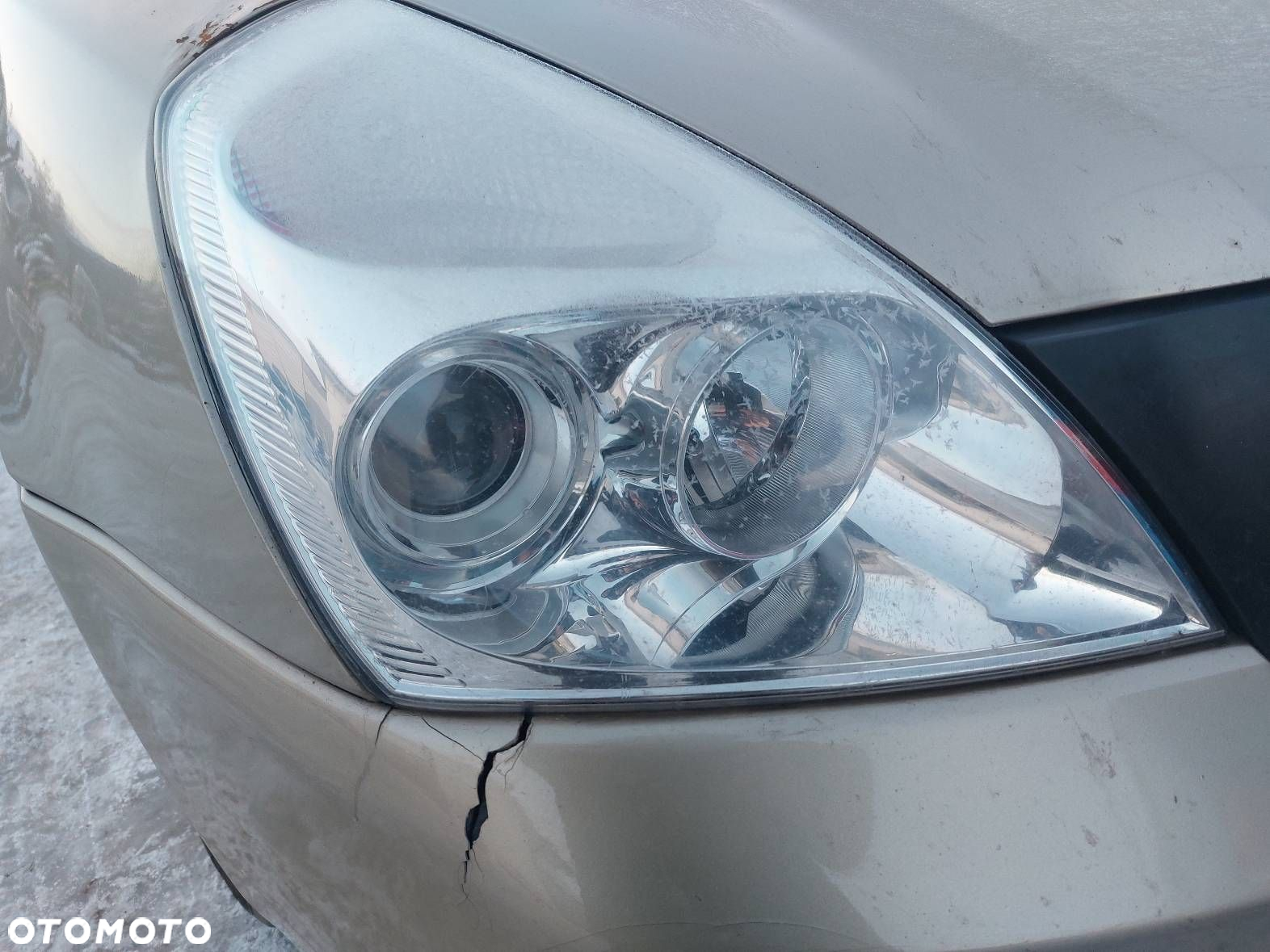 KOMPLETNY PRZÓD MASKA ZDERZAK BŁOTNIK KIA CARNIVAL II J9 - 2