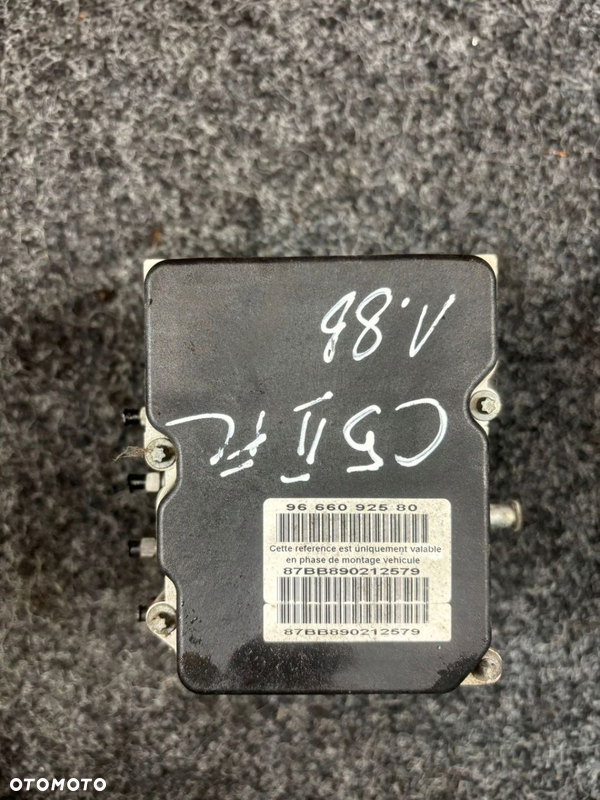 POMPA STEROWNIK ABS CITROEN C5 II 9666092580