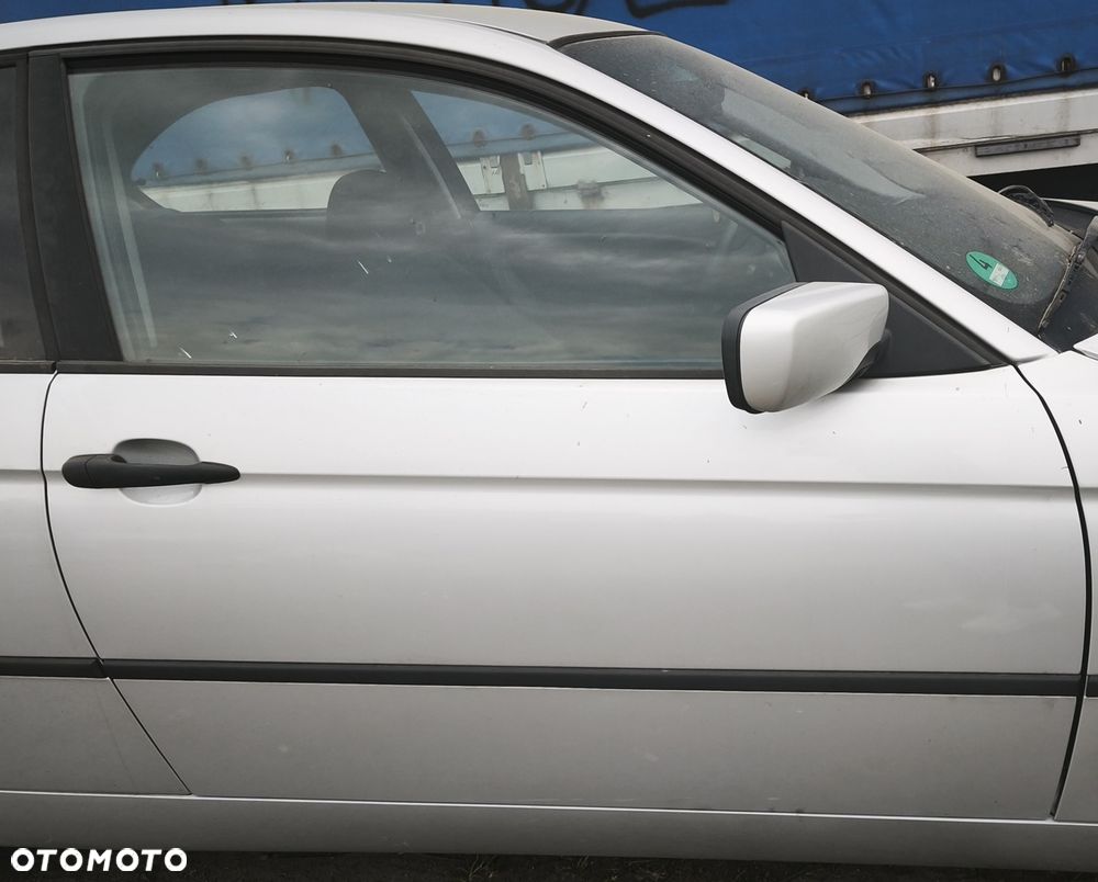 BMW 3 E46 COMPACT 02r DRZWI PRAWY PRZÓD PRZEDNIE GOŁE 354/7 - 1