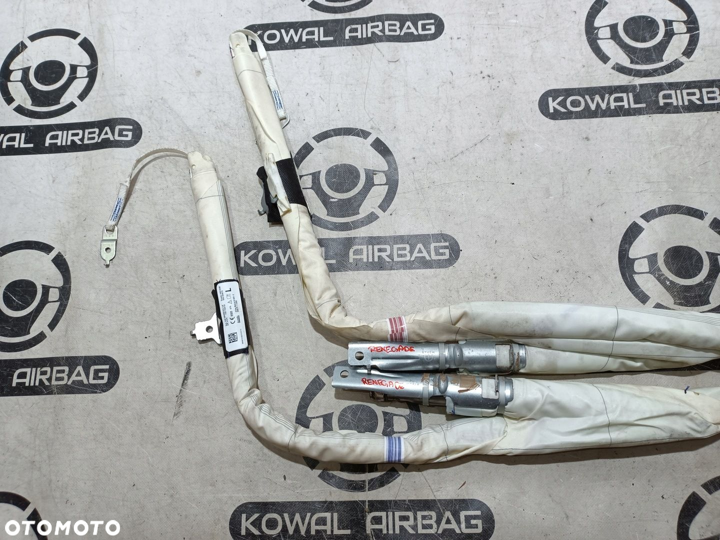 JEEP RENEGADE AIRBAG DACHOWA KURTYNA LH / RH LEWA / PRAWA ORYGINAŁ - 2