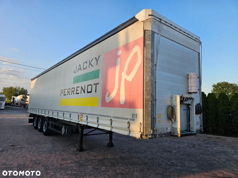 Schmitz Cargobull FIRANKA*DWIE OŚIE PODNOSZONE*NOWA RAMA* - 1