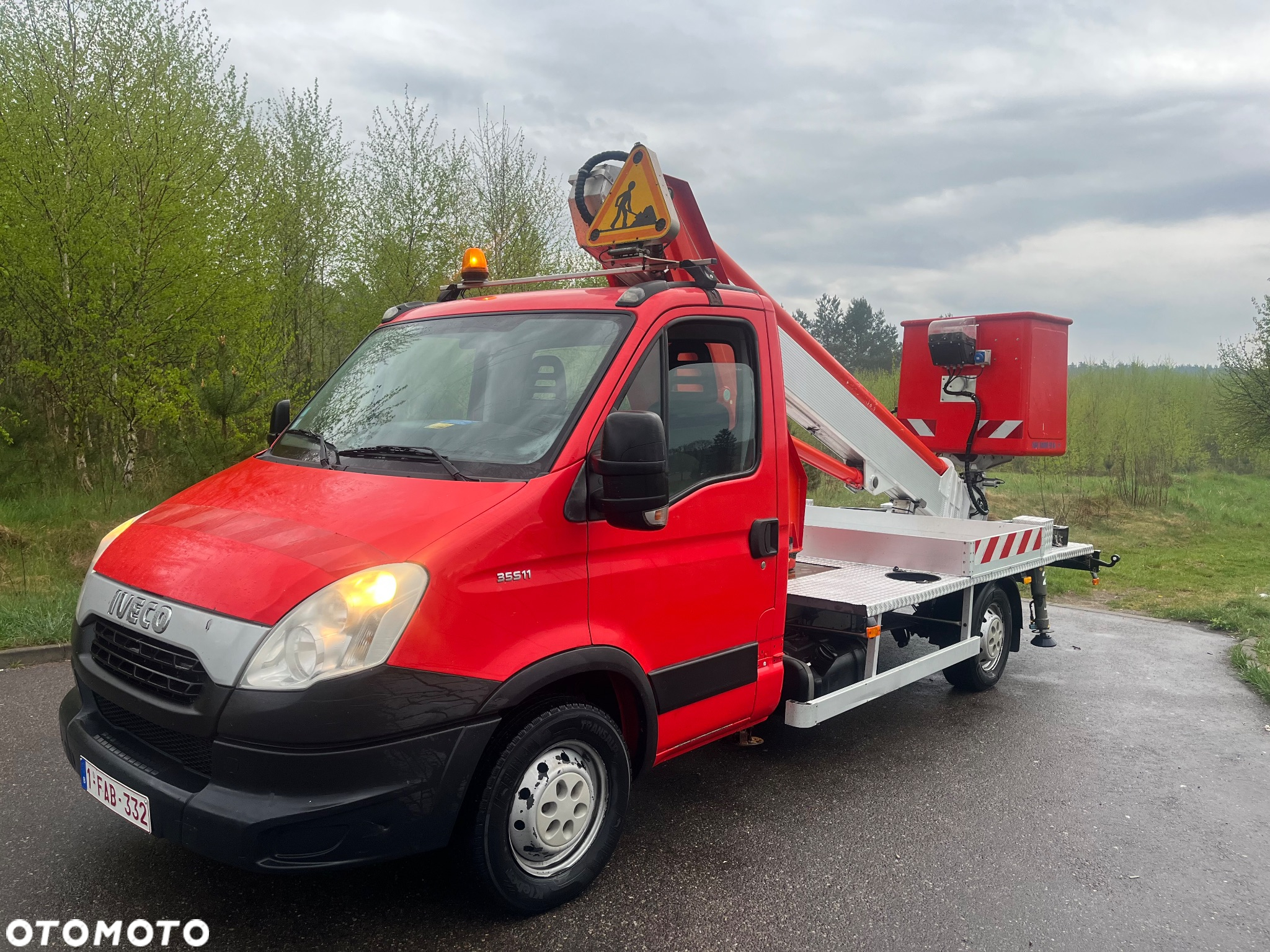 Iveco Podnośnik Koszowy Zwyżka Multitel 202 Ds 20,2 Metra 10 m w Bok UDT jak Ruthmann Wumag Gsr - 10