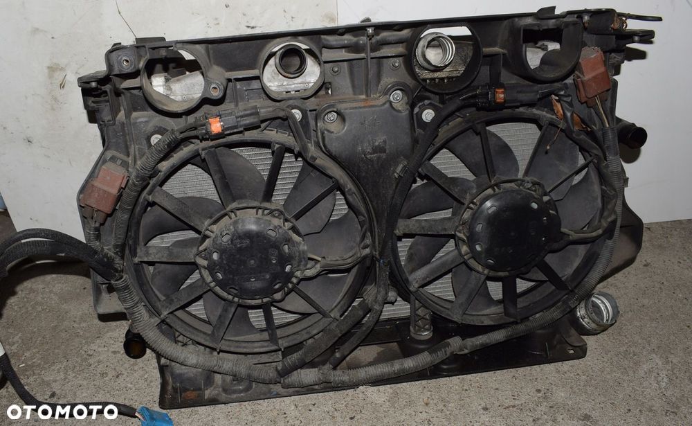 CITROEN C5 III X7 2.2 HDI LIFT PAS PRZEDNI WENTYLATORY CHŁODNICE - 3