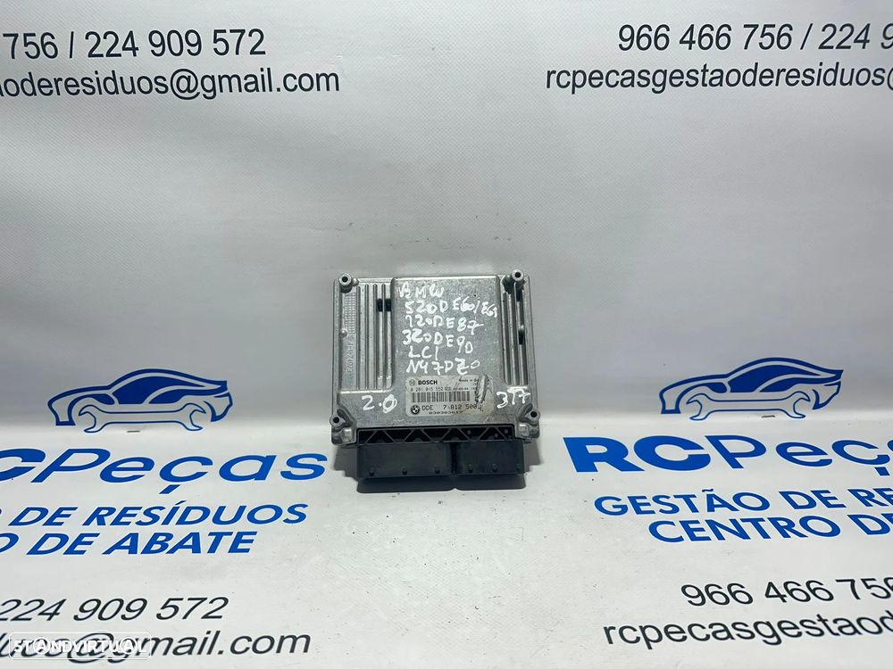 .Centralina Motor Original Bosch BMW 2.0D 16v N47D20 N47 N47D20A N47D20C 7812500 0281015552 2007 - 2010 - 4